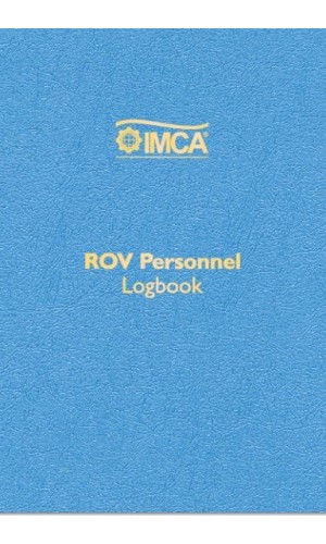 لاگ بوک حرفه ایی پرسنل IMCA -  ROV   (نسخه 2015)